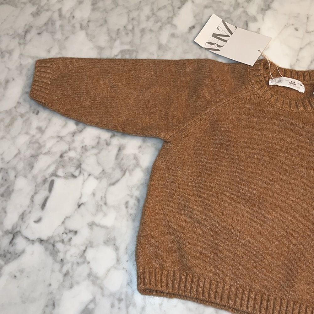 NWT ZARA SWEATER 6/9M - Picture 2 of 6